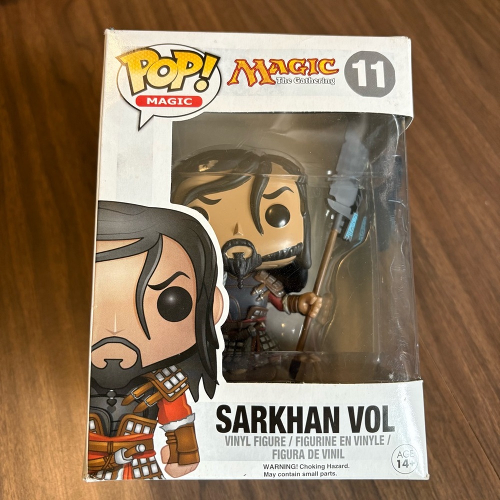 Funko Pop! Magic Sarkhan Vol Action Figure - Black, Brown, Blue